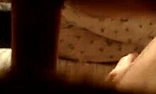 Blond-Haired Amateur Sucks Hairy Dong Hard!