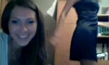 Gorgeous Girlfriends Making Out After Dancing