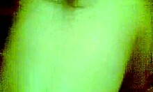 Dark-haired chick fingering in POV doggystyle!