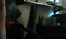 Good-looking amateur sucking fat knob here!