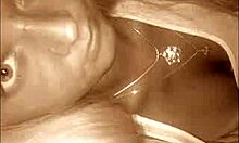 Blonde GF in red outfit shakes ass like pro