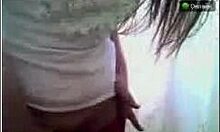 Watch my busty GF squeeze those massive tits?