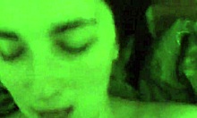 Dark-haired wife gets pinned down for a pov blowjob and cum in mouth