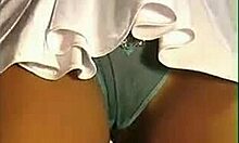 Tanned brunette amateur blows dick live on camera