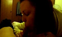 Watch her suck that fat cock in POV?