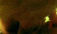 Blond-Haired Beauty Sucking and Stroking Big Natural Tits in POV