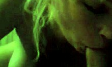 blond hoe with perky breasts sucking hot cock 😜