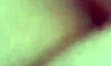 This sensational brunette wife blows and rides with close-ups of her small tits and anal.