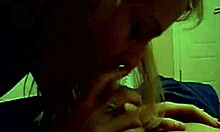 This tanned blonde enjoyed doggy style sex