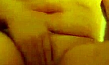 Chubby Amateur Masturbating Wildly in Close-Up View