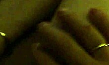 Wow! Short-Haired Mature Sucks Cock Right by the TV!