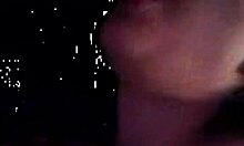 dark-haired brunette bombshell teases with intense pov doggystyle close-up homemade action