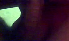 Pudgy hottie works a fat boner in close-up POV