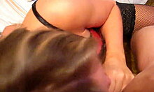 Red panties big booty hottie gets drilled from behind in pov doggystyle