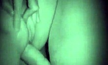i recorded intense hardcore sex in night vision with big cock gaping and masturbation