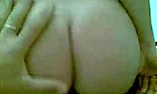 Blonde GF in red outfit shakes ass like pro