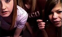 Three kinky amateur girlfriends get wild with naughty webcam antics