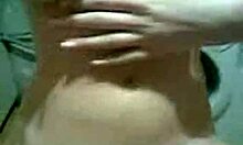 Blonde GF in red outfit shakes ass like pro