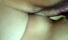 Amateur close-up of a homemade scene with big features and hairy details