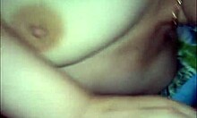 Damn, chubby wife bangs her pussy with a wine bottle!