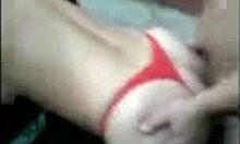 Trashy Brunette Fucked Hard in Public Car Doggystyle