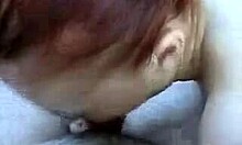 Redhead Sucks Thick Dick Of Boyfriend In POV