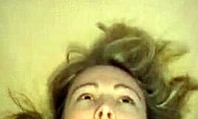 Blond-Haired Beauty Moaning in HD Face Close-Ups