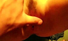 Trimmed pussy brunette bombshell in intense pov sex close-up