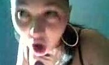 Mamada POV de morena explosiva con coleta me vuelve loco de lujuria.