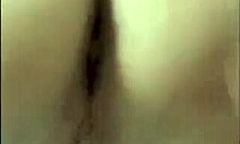 My brunette girlfriend says, 'I'm sucking this fat cock like a whore,' then masturbates