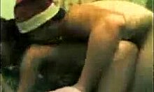 Busty Brunette in Homemade Scene on Bed