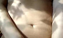 Dark-haired mature housewife masturbates with tiny dong in pov close-up