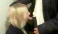 rough face-fucking that scared blonde teen at work!