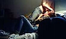 This blond-haired girlfriend is all set for a hard fuck, ready and waiting