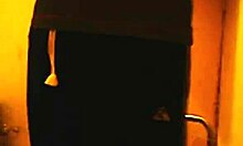 Blond-haired GF does kinky blowjob in bath POV, he says.