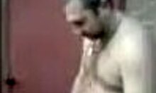 Trashy hoe in red panties gets doggystyled in the garage