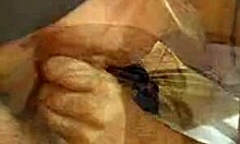 Blond-Haired Blindfolded Amateur Giving Intense Oral Action