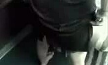 The brunette with bangs loved being taken doggystyle in POV