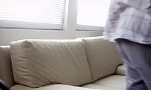 Tight ass brunette loves getting fucked doggy in HD