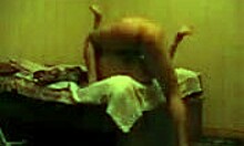 Dark-Haired Asian Brunette Beauty Deepthroats On Her Knees In Suggestive Anal Oral Scene