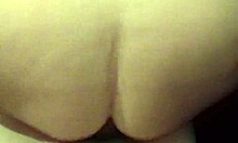 busty brunette gets dominated in bedroom with anal and cum in mouth 😈