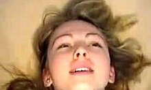 Blond-Haired Beauty Moaning in HD Face Close-Ups