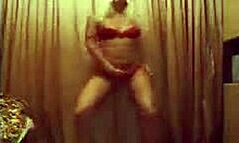 Blonde teen strips and dances solo 😍