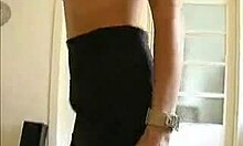 Horny Hottie Rides Cock In Stockings!