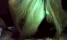 Blond Girlfriend Sucks Fat Cock Happily in Pov