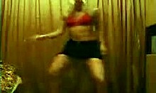 Blonde teen strips and dances solo 😍