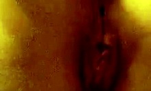 Russian brunette dominated doggy with big pussy