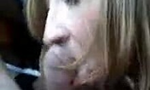 blond-haired mature amateur performs on cam