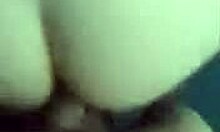 The brunette with bangs loved being taken doggystyle in POV