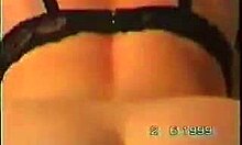 stockings-clad retro gf gets doggy style fucked by big cock